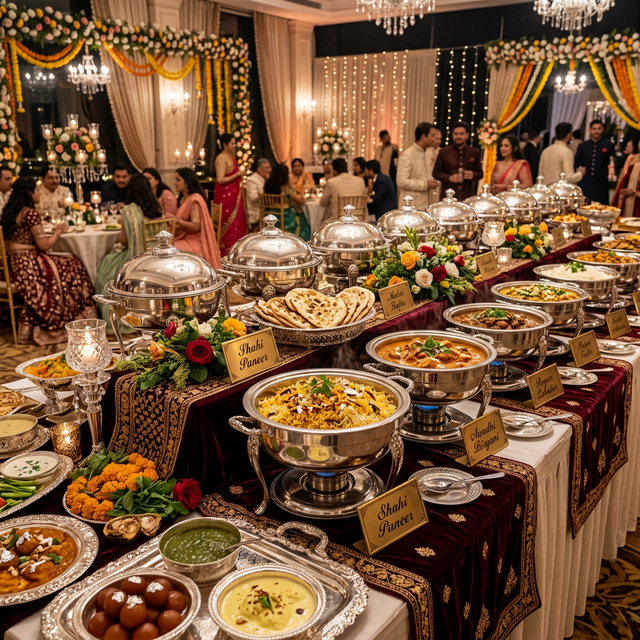 Luxurious Catering Setup